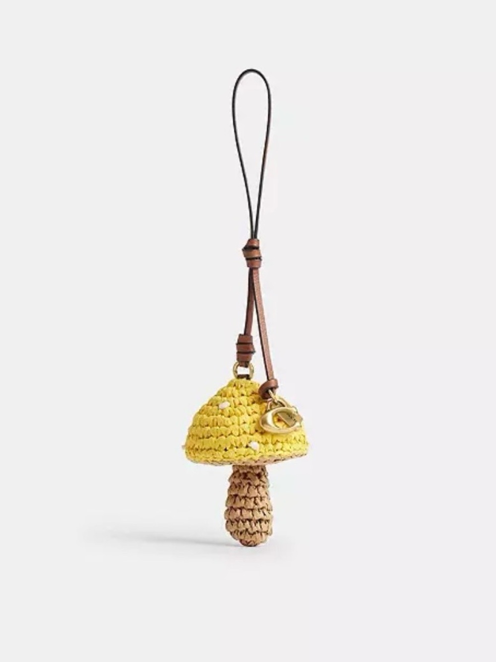 NWT Coach Mushroom Bag Charm